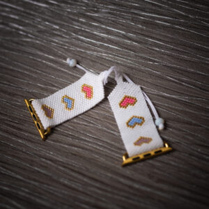 The "Love" Collection – A Handwoven Apple Watch Band of Artisan Passion